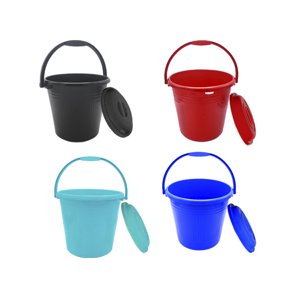 Go Buckets  10 Litre Round Plastic Bucket with Handle – Go Cleaning  Supplies